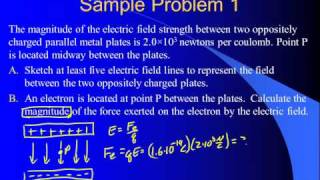 High School Physics - Parallel Plates and Equipotential Lines