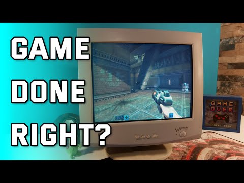 Quake II Remaster on a CRT is amazing!