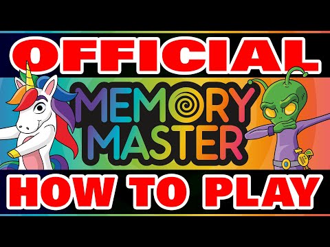 Official How to Play Memory Master Card Game