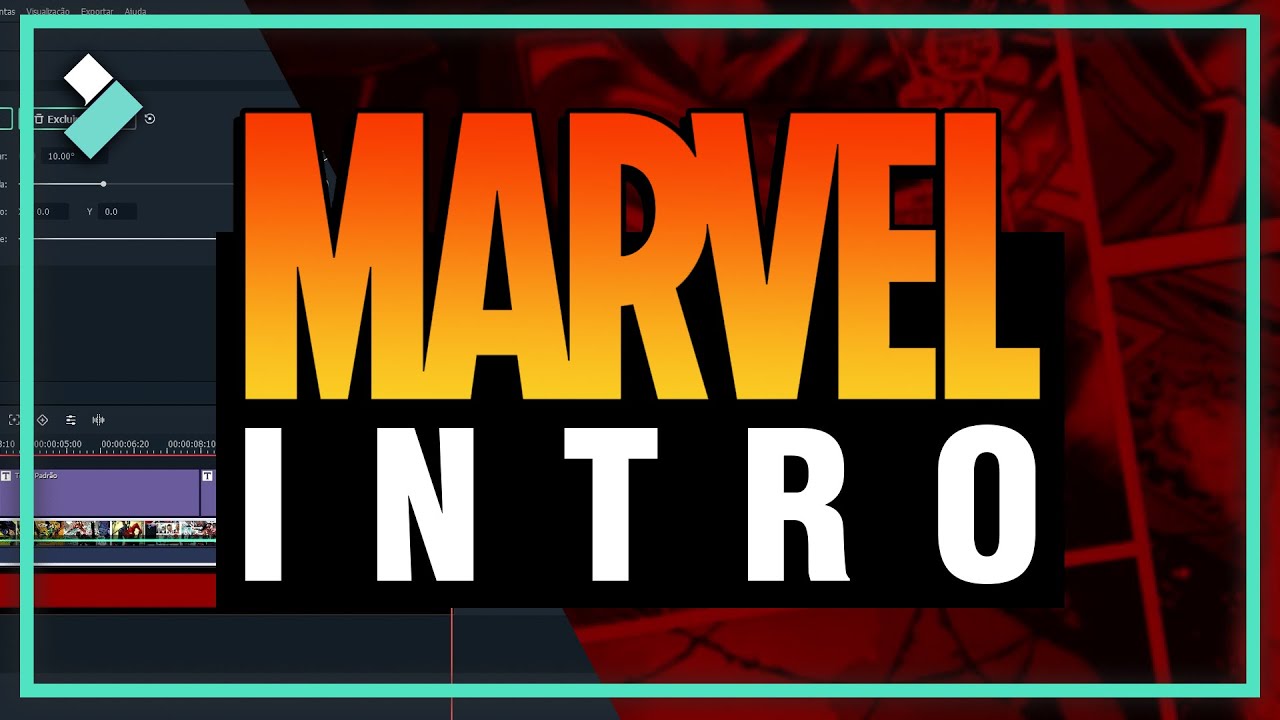 Como Fazer INTRO DA MARVEL para o Youtube | Wondershare Filmora