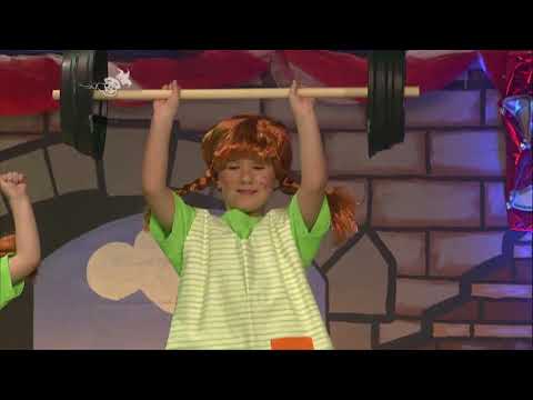 Minigarde der KG M'r sin nit so - Schautanz Pippi Langstrumpf bei Alleh hopp 2019