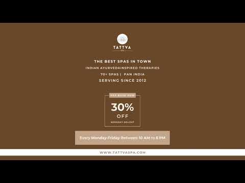 Pre-book your spa session at Tattva Spa for 30% off