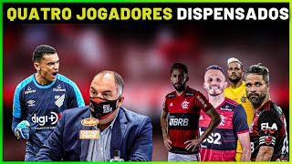 FLAMENGO DECIDE NO RENOVAR COM 4 ATLETAS | NOTÍCIAS DO FLAMENGO