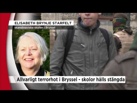 Fortsatt högsta säkerhetsläge i Bryssel - Nyheterna (TV4)