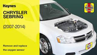 How to replace the O2 Sensors on the Dodge Avenger 2007 - 2014
