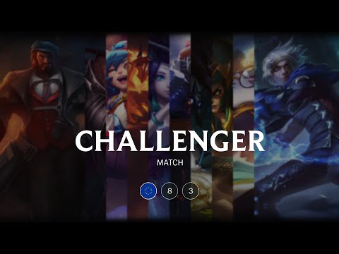 EUW Challenger match 83 - 4669 LP 72 kills