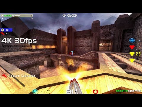 30fps Rapha vs Spart1e - ESWC 2008 Masters of Athens - Quake3 Grand Final Duel - 4k
