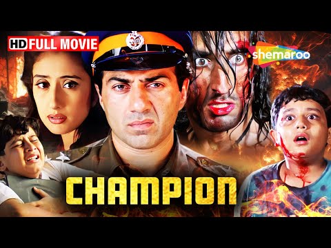 Champion Full HD Movie | Sunny Deol Best Action Movie | Abhishek Sharma, Rahul Dev | Manisha Koirala