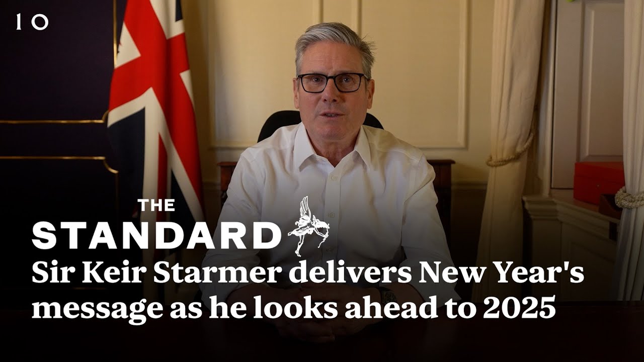 Sir Keir Starmer delivers New Year's message as he looks ahead to 2025