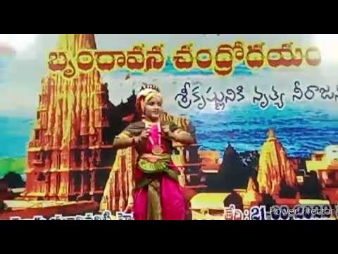 Janisha kuchipudi first stage programme in telugu University, Hyderabad