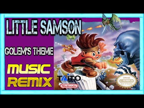 🕹️ Little Samson: Golem's Theme - (NES) [Music Remix] 🎼