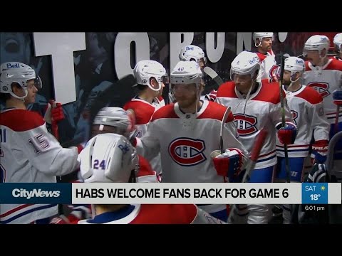 Montreal Canadiens take on Toronto Maple Leafs in Game 6