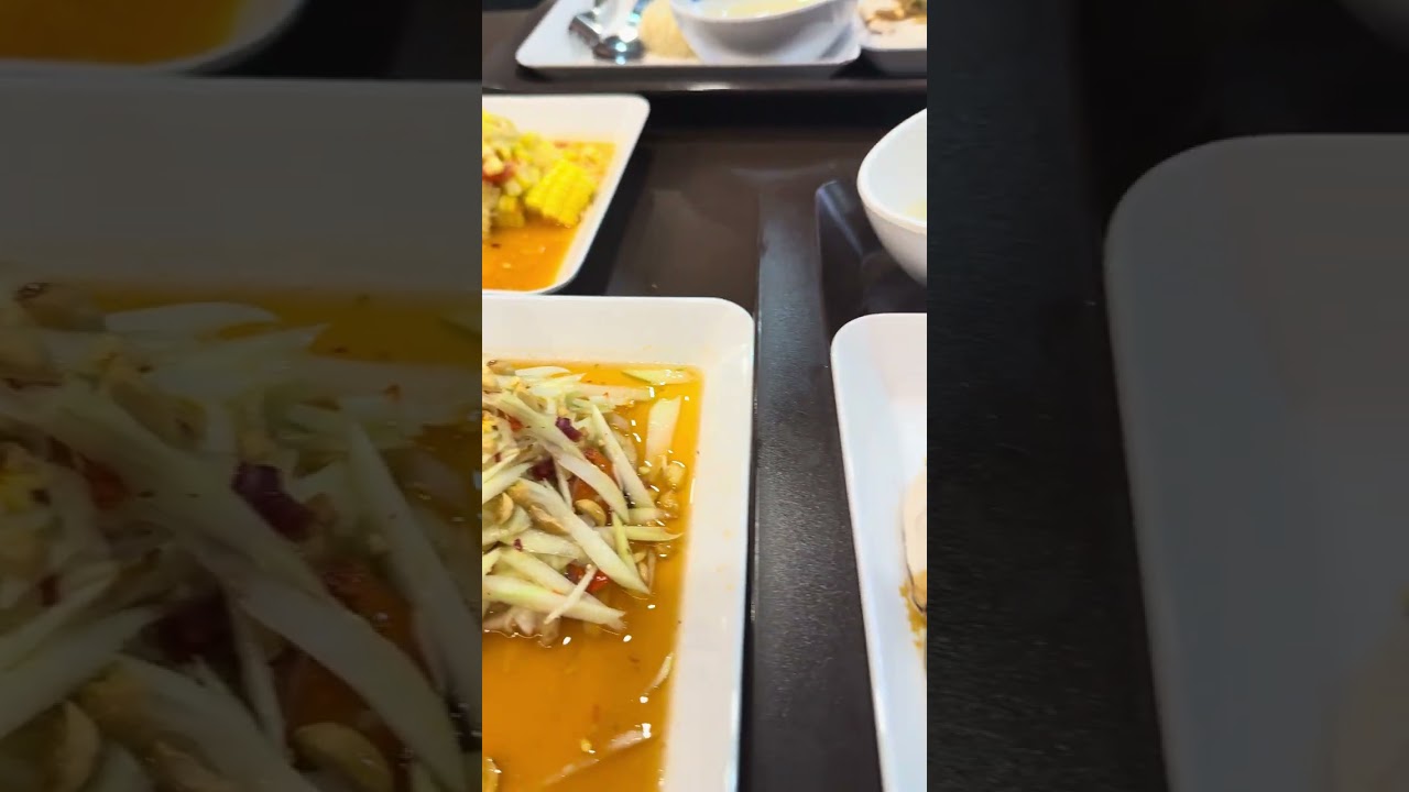 Thai Papaya Salad Street Food