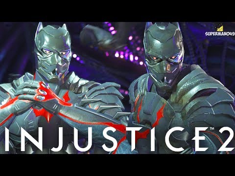 EPIC HIGH TECH BATMAN BEYOND! - Injustice 2 "Batman" Gameplay (Epic Gear)