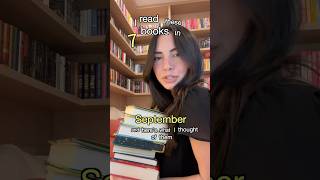 the 7 books I read in September