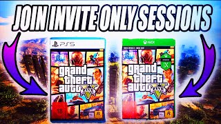HOW TO START INVITE ONLY SESSIONS IN GTA 5 ONLINE 2022 ( GTA 5 EXPANDED & ENHANCED )