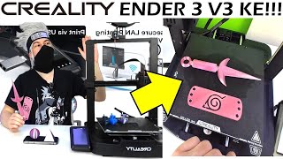 CREALITY Ender 3 V3 KE ita best stampante 3D da 300 euro unboxing tutorial test e recensione cosplay