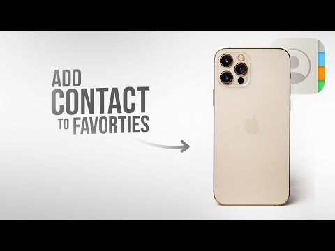 How to Add Contact to Favorites and Remove It (2024)