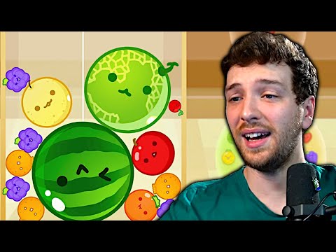 Playing The Watermelon Game... (Suika Game) - YouTube