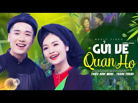 Gửi Về Quan Họ - Triệu Đình Minh & Trang Thanh | CẶP VỢ CHỒNG NGƯỜI QUẢNG BÌNH HÁT CỰC HAY