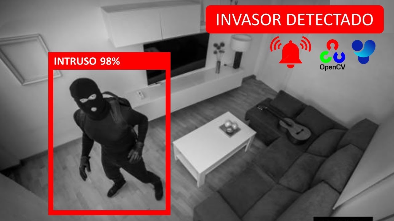 Sistema de Alerta Contra Invasão | Visão Computacional | YOLOv8 e Opencv