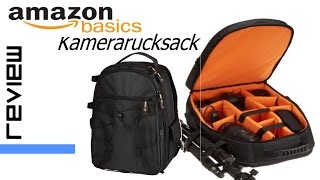 Review AmazonBasics SLR-Kamerarucksack mit Laptopfach [deutsch]