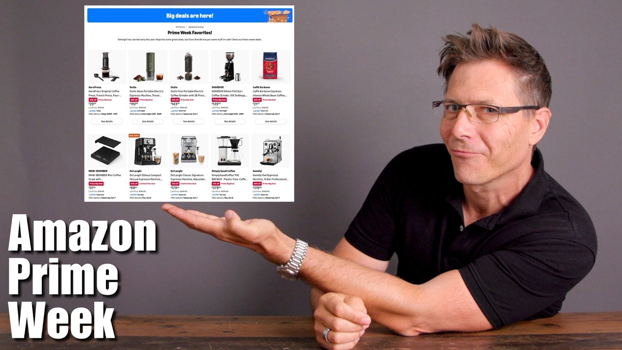 Amazon Prime Week Deals in Coffee 2026