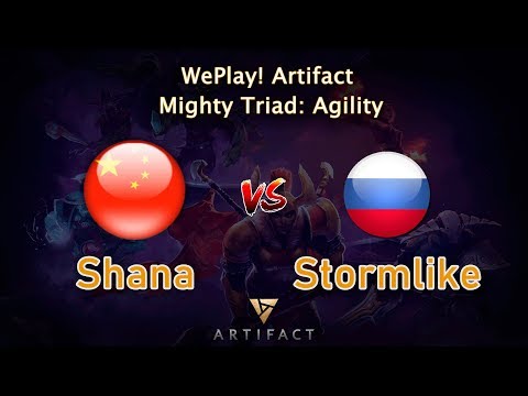 Shana vs Stormlike - Semifinals | Artifact Mighty Triad: Agility | WePlay!