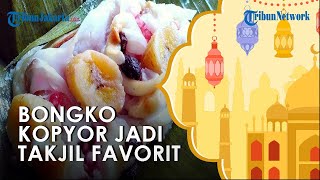 Cuma Muncul saat Ramadhan, Bongko Kopyor Jadi Takjil Favorit Masyarakat Gresik