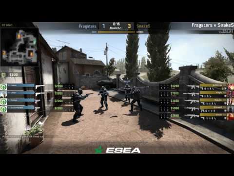 Fragsters vs SnakeS | Dreamhack Masters Malmö 2017 Open Qualifier [9-7-2017]