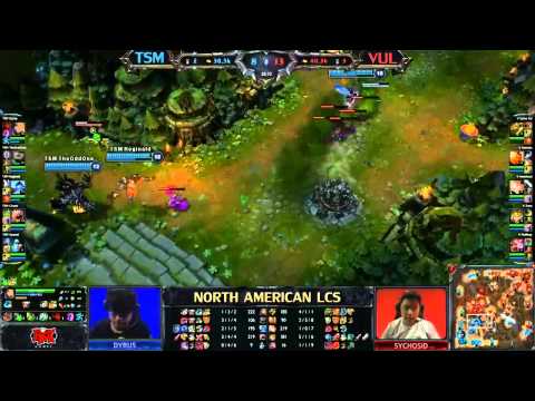 League of Legends LCS NA 2013 W4-D2 TSM vs VUL