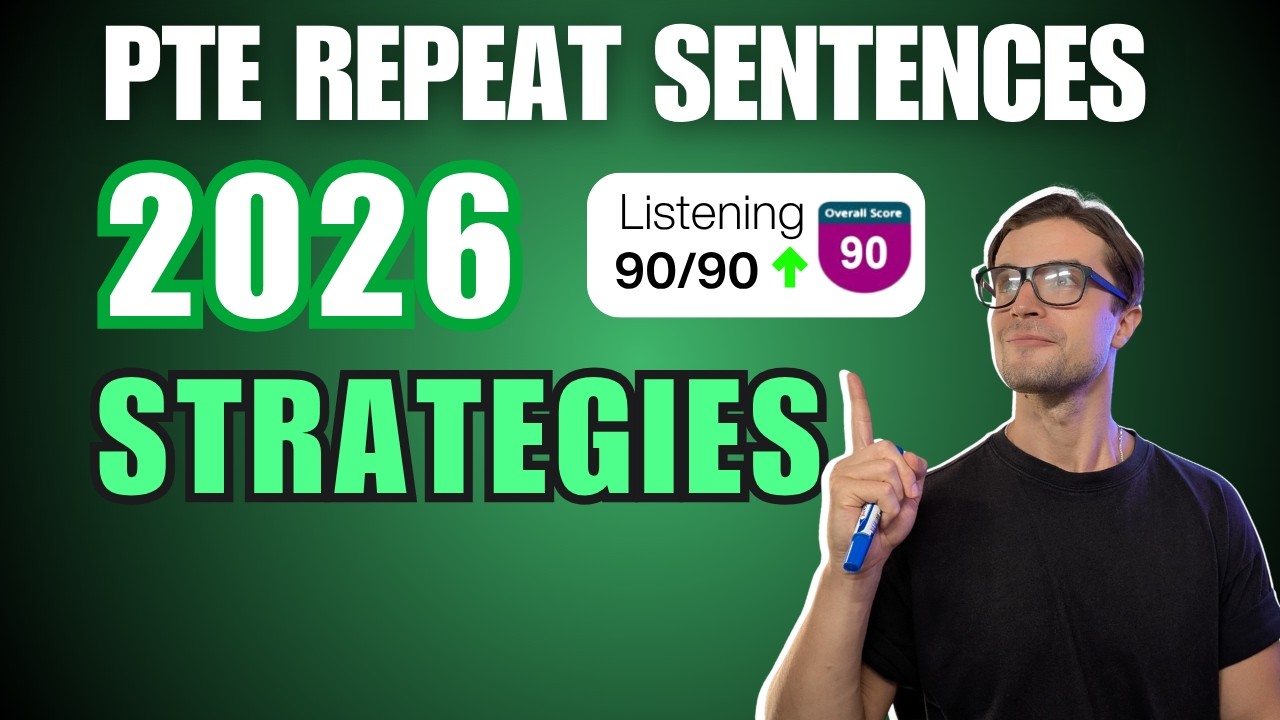 PTE Repeat Sentence Tips & Tricks (2026) - Your ULTIMATE Guide