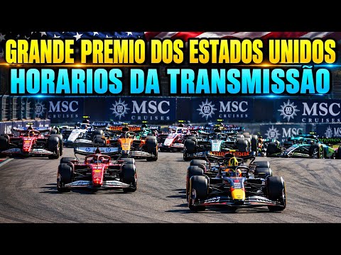 F1 2026 - GRANDE PREMIO DOS ESTADOS UNIDOS : TRANSMISSÃO E COMO ASSISTIR