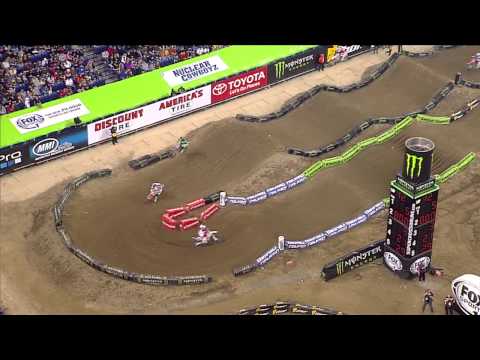 Supercross LIVE! 2014 - 450SX Class Main Event Highlights from Indianapolis