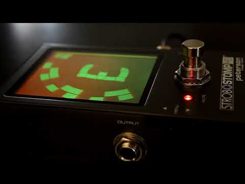 Peterson StroboStomp HD Pedal Tuner | Sweetwater Peterson StroboStomp HD Pedal Tuner | Sweetwater