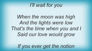 Ruth Brown - I&#39;ll Wait For You Lyrics