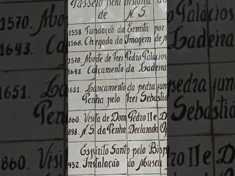 Convento da Penha - Parte 7 - Área de Apoio e pinturas no acesso veículos #conventodapenha #catolico