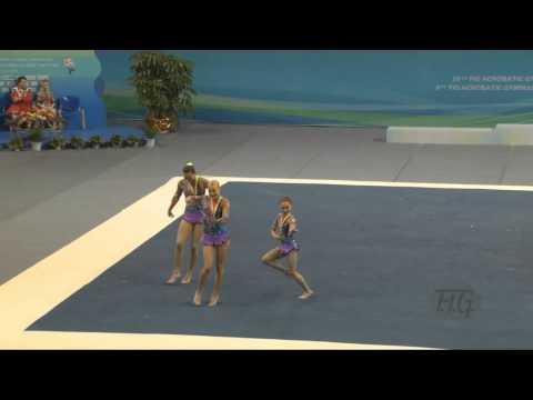 Belarus (BLR) -  2016 Acrobatic Worlds, Putian City (CHN) Combined  Women's Group