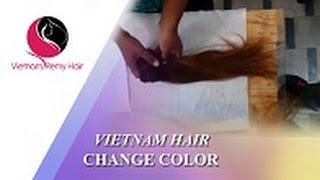 Vietnam Remy Hair| Review Change color best virgin human hair