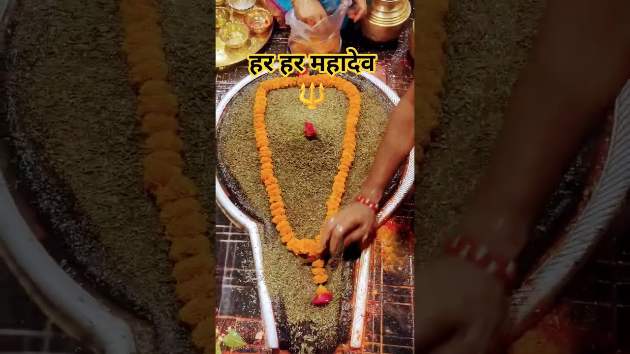 🙏 महादेव का अद्भुत भस्म अभिषेक 🔱 ऐसा दृश्य पहले कभी नहीं देखा! 😍 #shorts