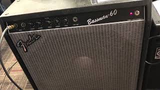 Video thumbnail for The WalkaBout Drum played through a Fender Bassman 60 bass amp by WalkaBout Drum
