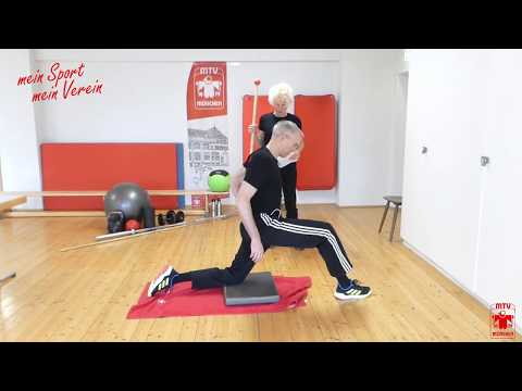 MTV München TV - Fitness: Hüfte Kräftigung und Dehnung