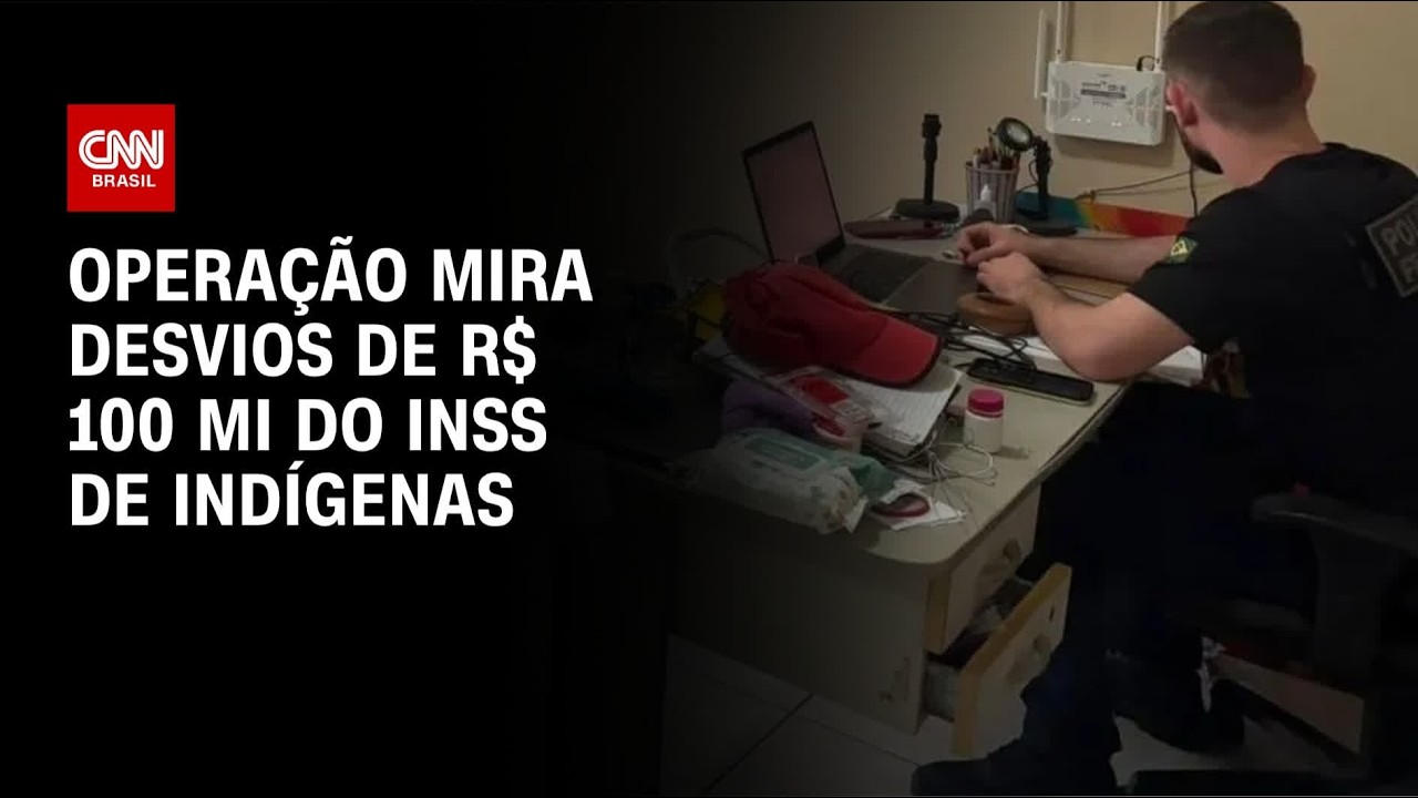 Operação mira desvios de R$ 100 milhões do INSS em benefícios a indígenas | LIVE CNN