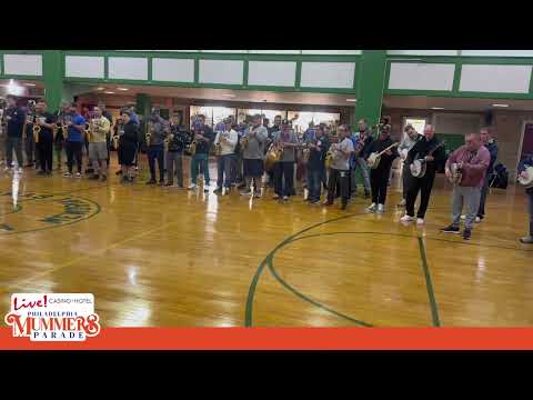 South Philadelphia String Band "How Deep Is The Ocean" - 2023 Rehearsal Warmup