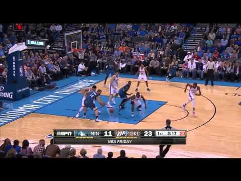 Nikola Pekovic vs Oklahoma City Thunder 15.01.2016 (10Pts)