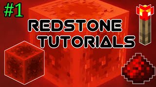 Redstone tutorial part 1 | introduction to redstone engineering