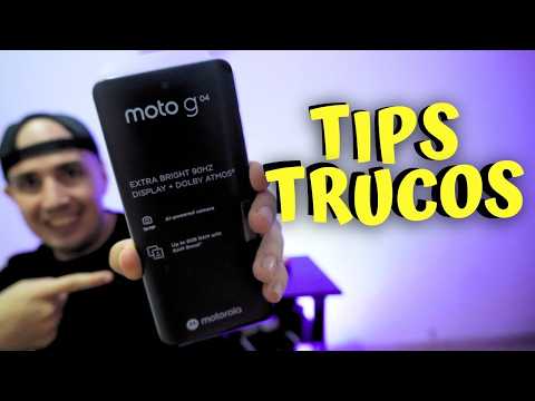 MOTOROLA G04 ✅ TIPS, TRICKS and HIDDEN Functions 📲