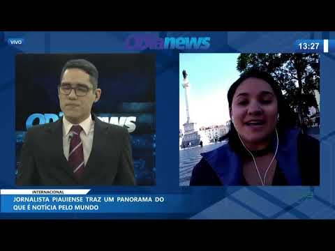Jornalista piauiense traz notiÌcias mundiais direto de Lisboa 30 09 2020