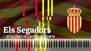 Catalonia Regional Anthem &quot;Els Segadors&quot; Piano