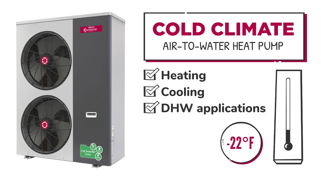 Solstice Inverter Extreme: Cold Climate Air-to-Water Heat Pump